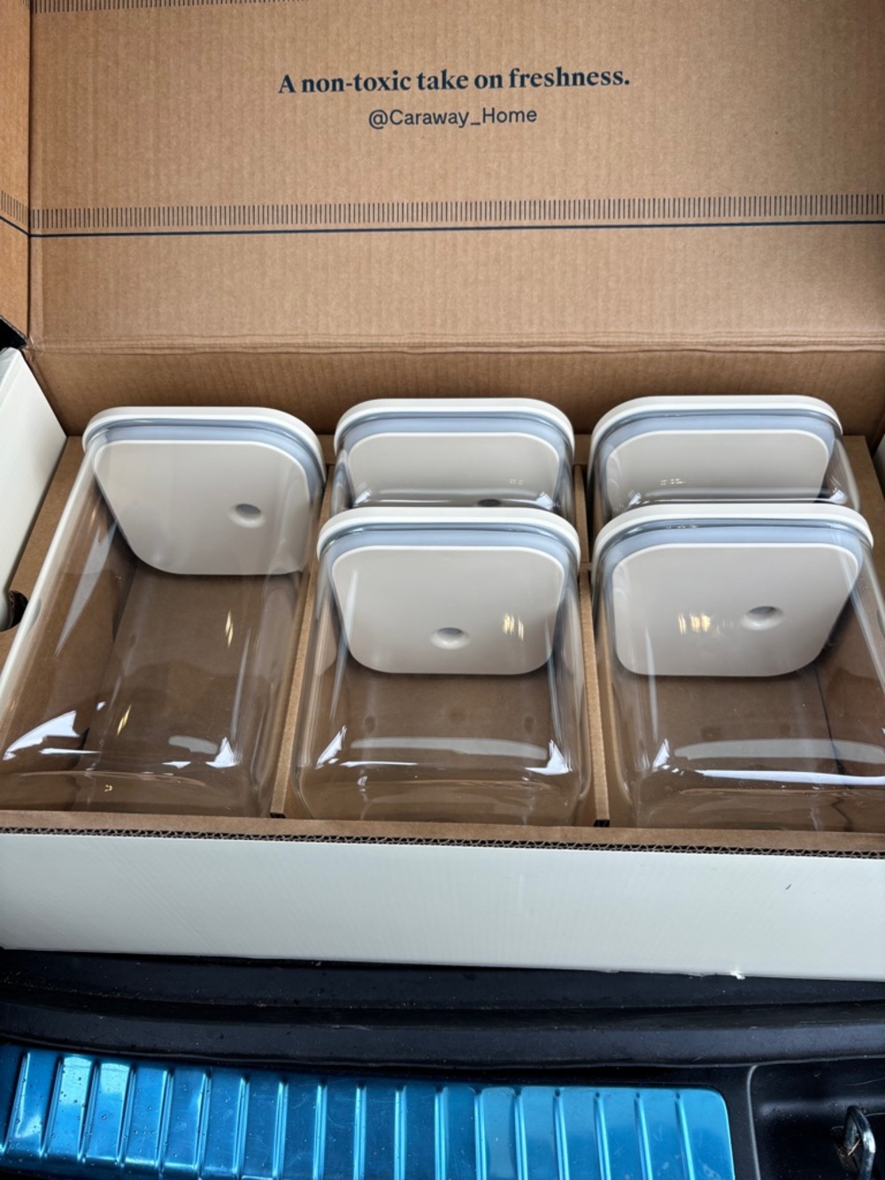Brand New Caraway Glass Airtight Container Set, 13-Piece Set - Picture 2 of 8